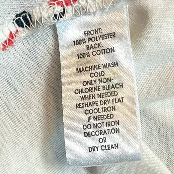 Loft Sleeveless Ruffle Spotted Blouse Large - Picture 7 of 8